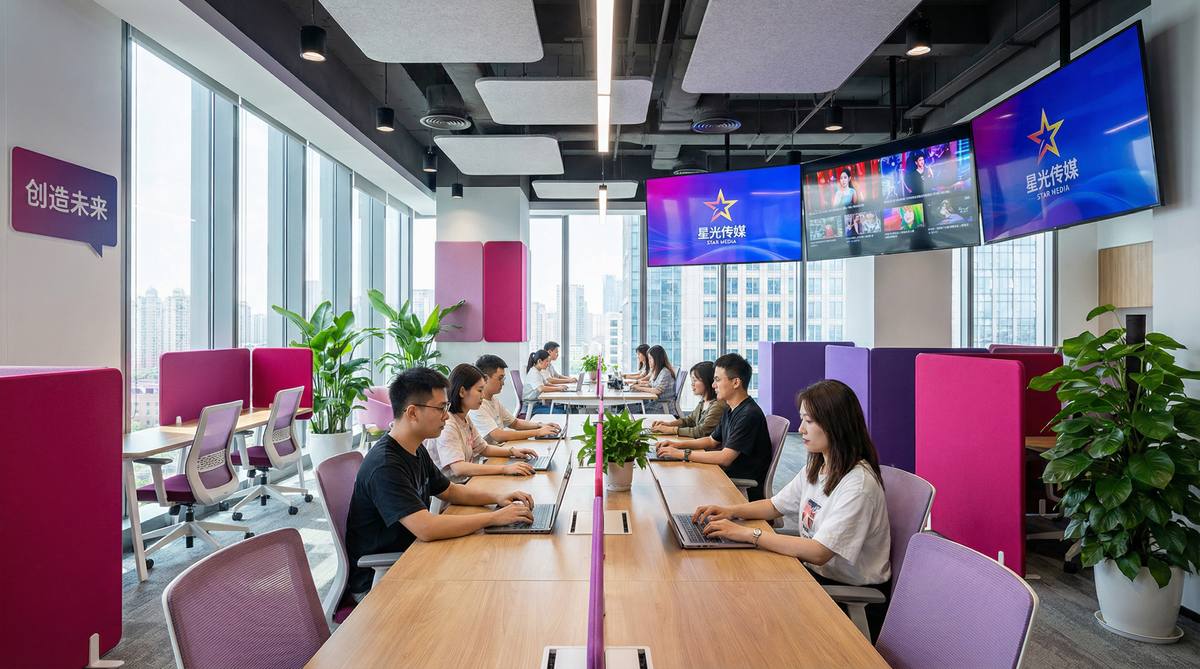 成人视频影视传媒公司团队